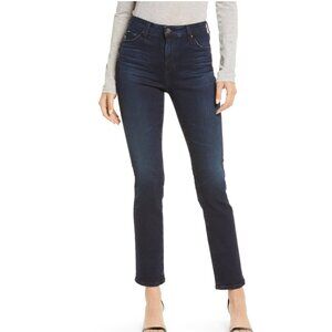 AG Mari high rise slim straight jeans
